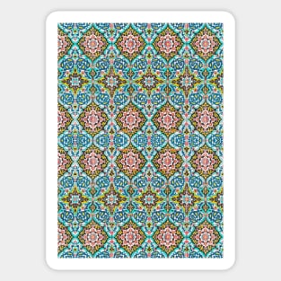 Indian Fabric Pattern Sticker